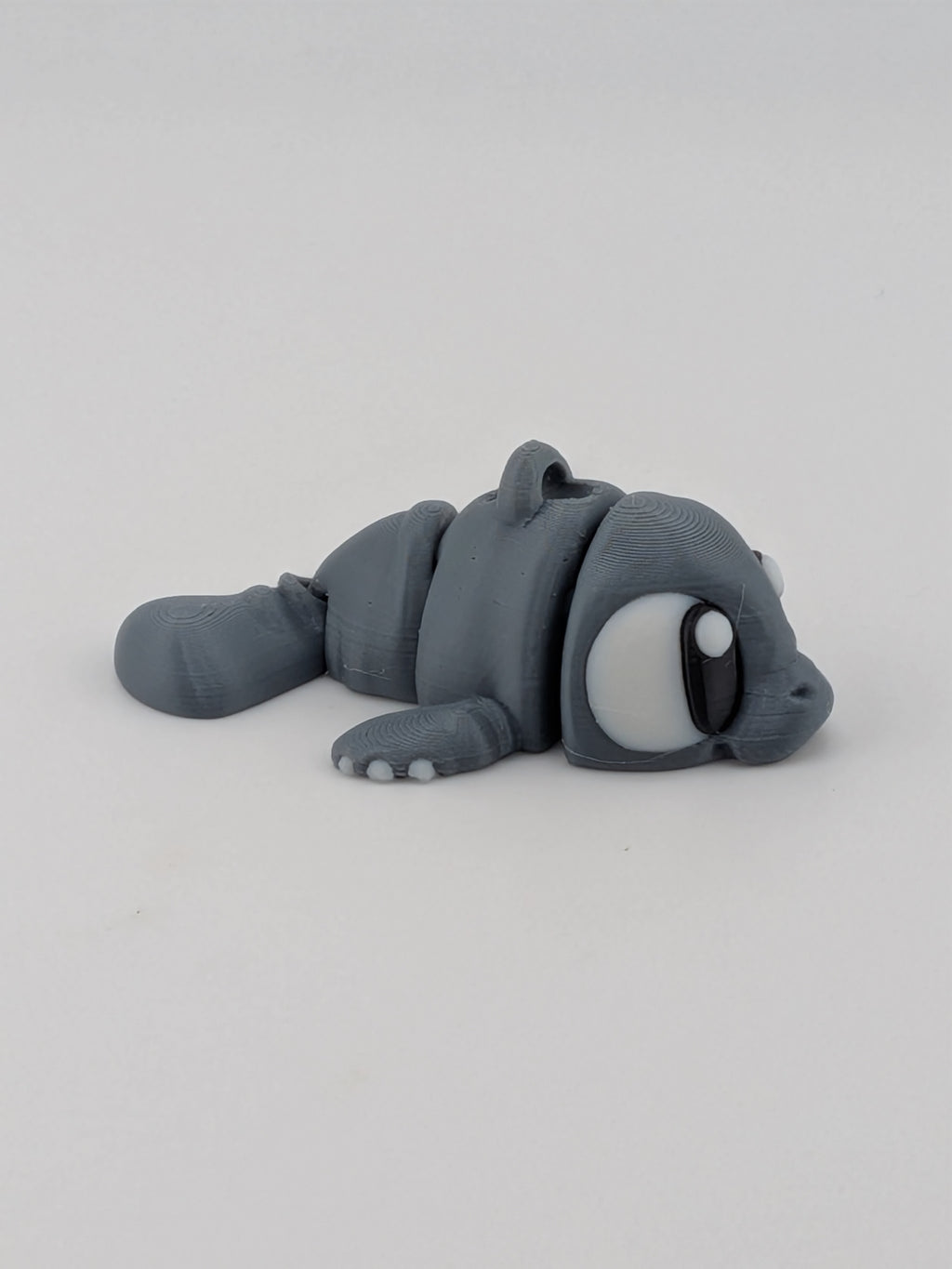 Articulated Manatee Keychain Buddy Cute Flexi Sea Cow Bag Charm