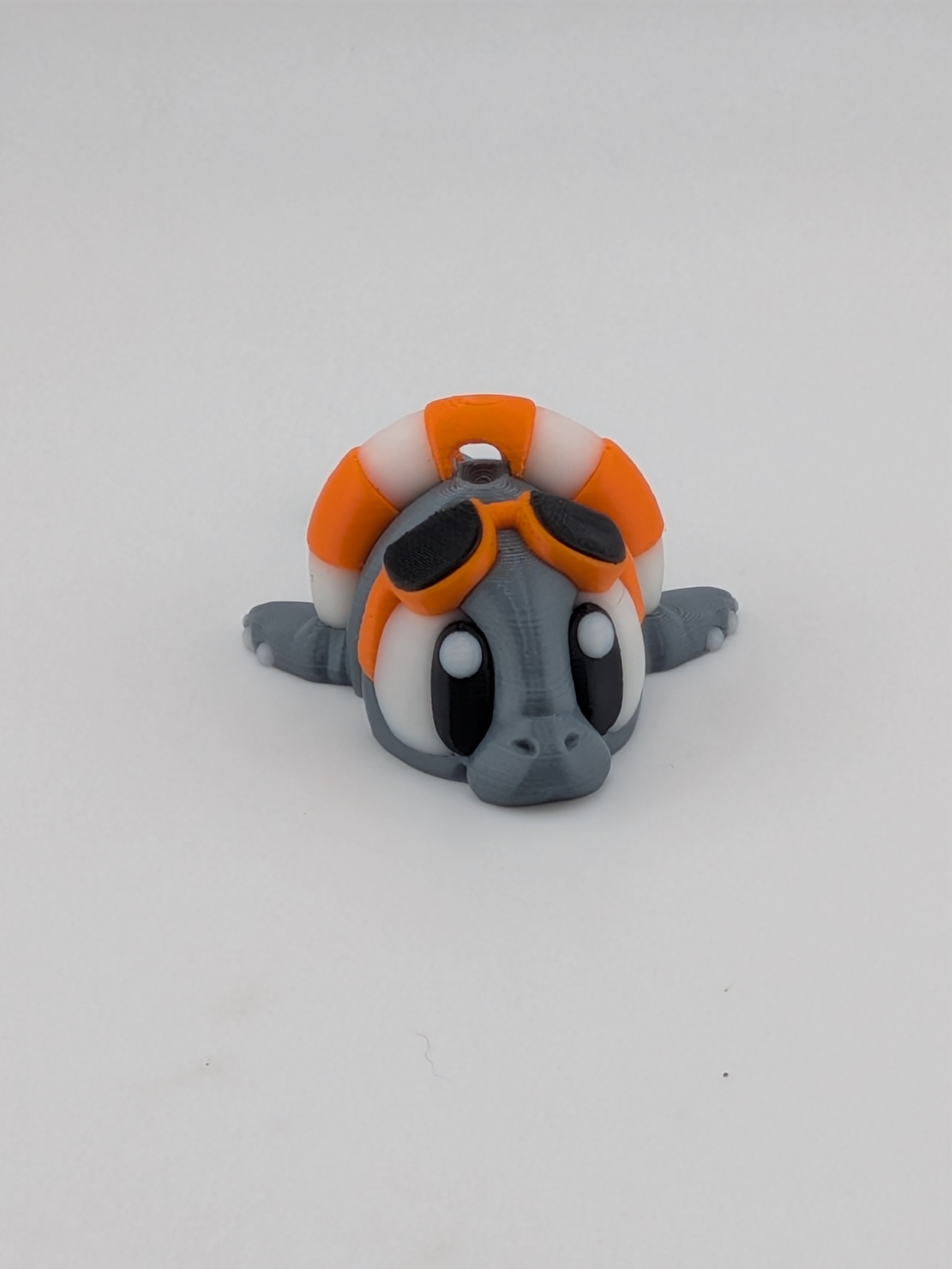 Articulated Manatee Keychain Buddy Cute Flexi Sea Cow Bag Charm