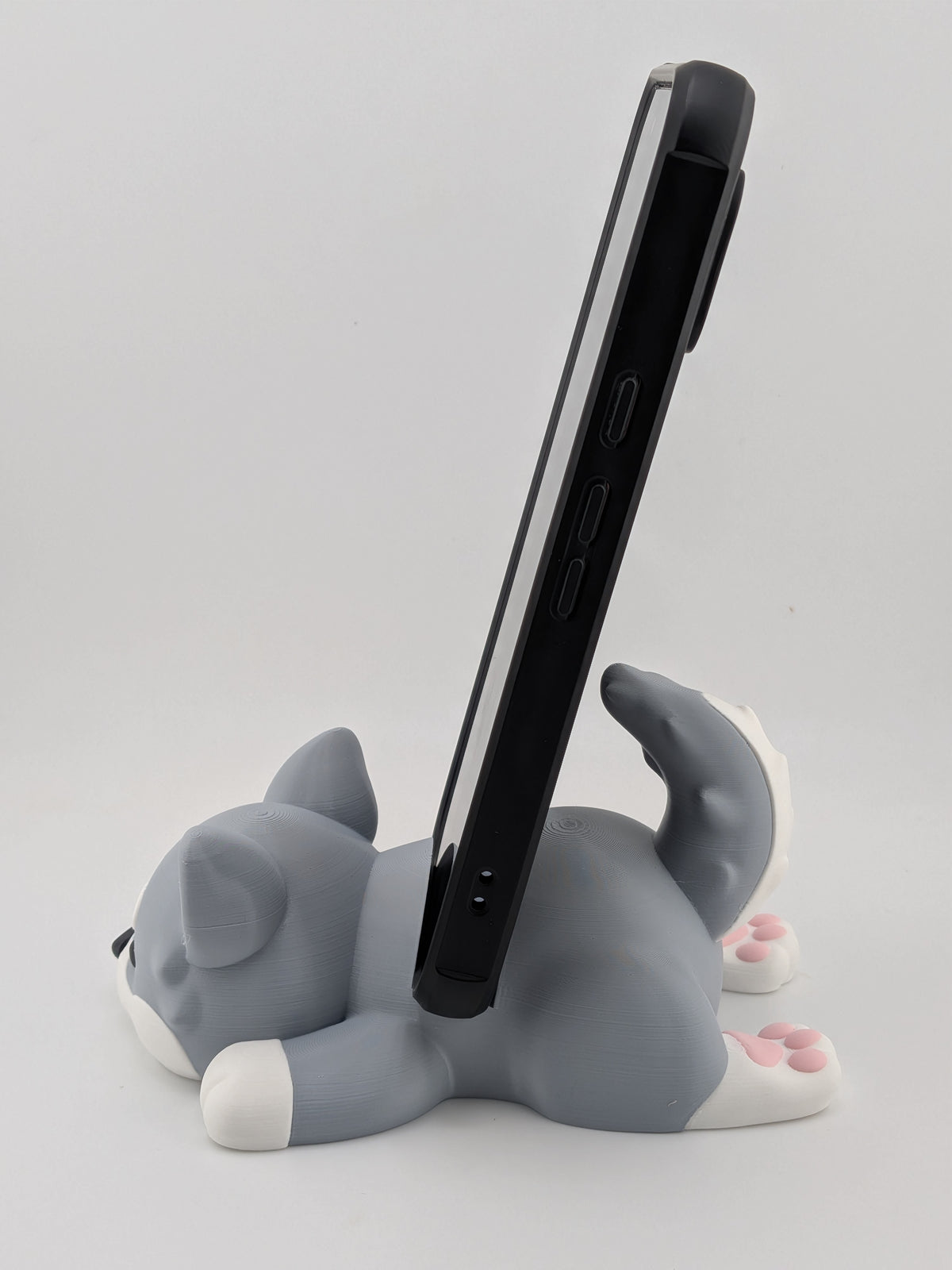 Dog Phone Holder Desk Pet Stand Cute Smartphone Dock Fit