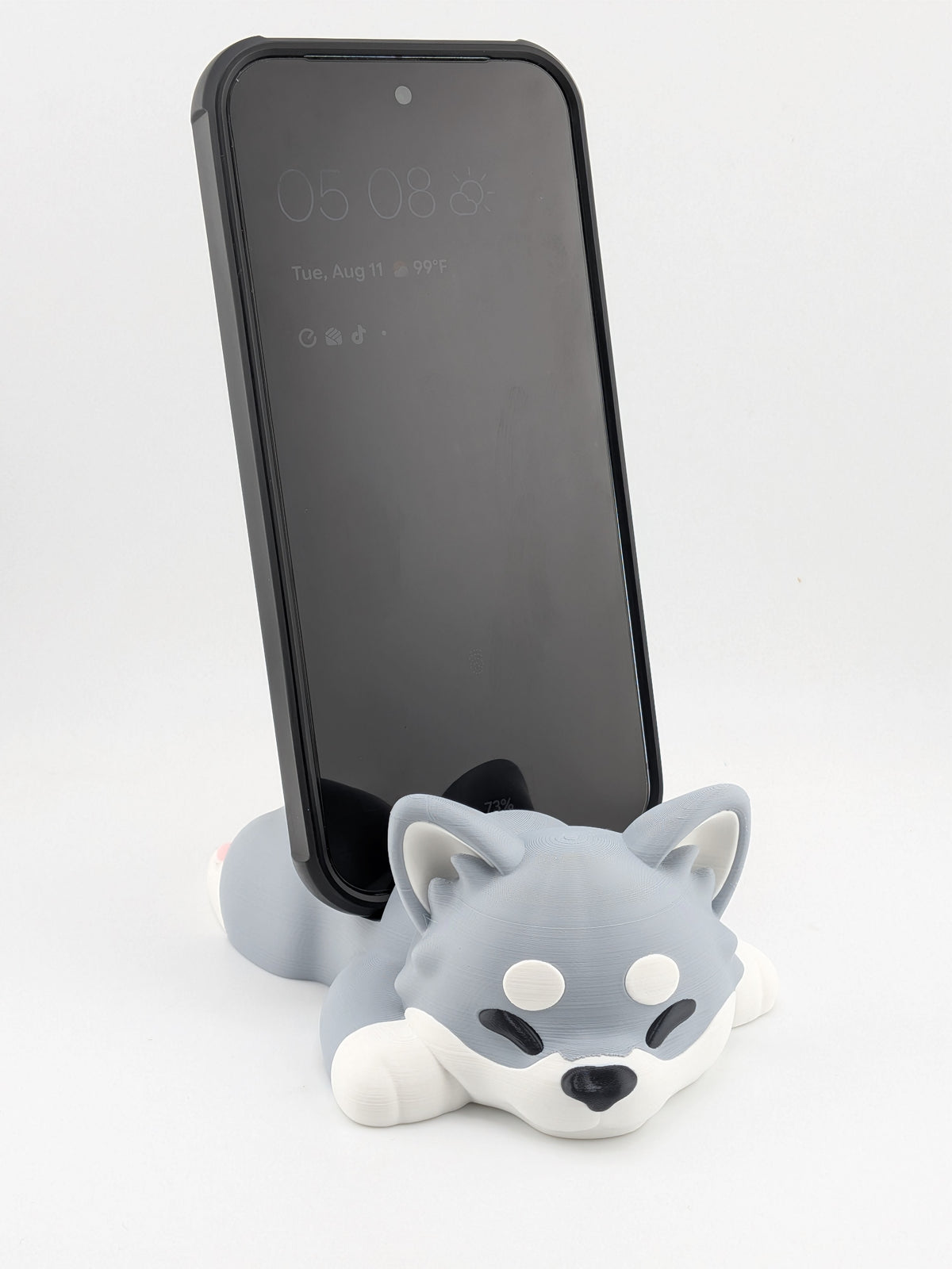Dog Phone Holder Desk Pet Stand Cute Smartphone Dock Fit