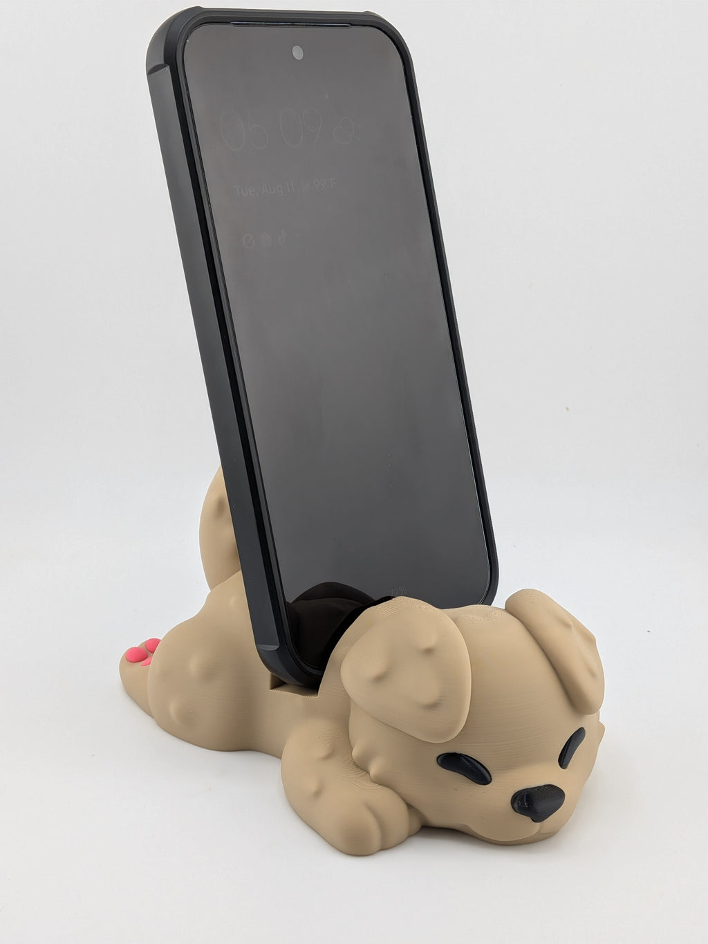 Dog Phone Holder Desk Pet Stand Cute Smartphone Dock Fit