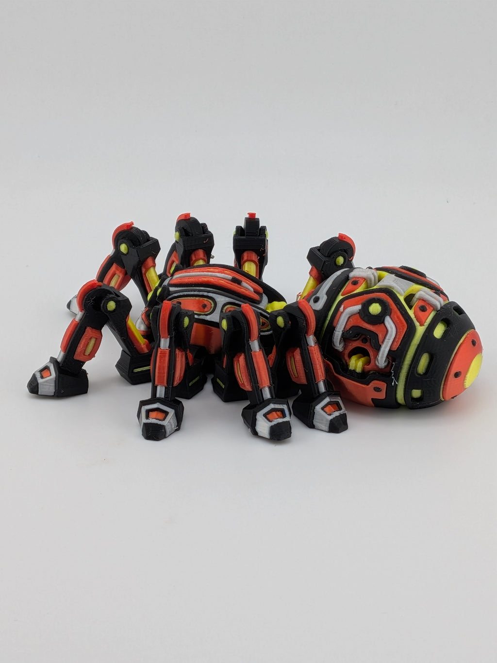 Articulated Cyber Spider Mech Robot 3D Printed Sci-Fi Flexi Toy