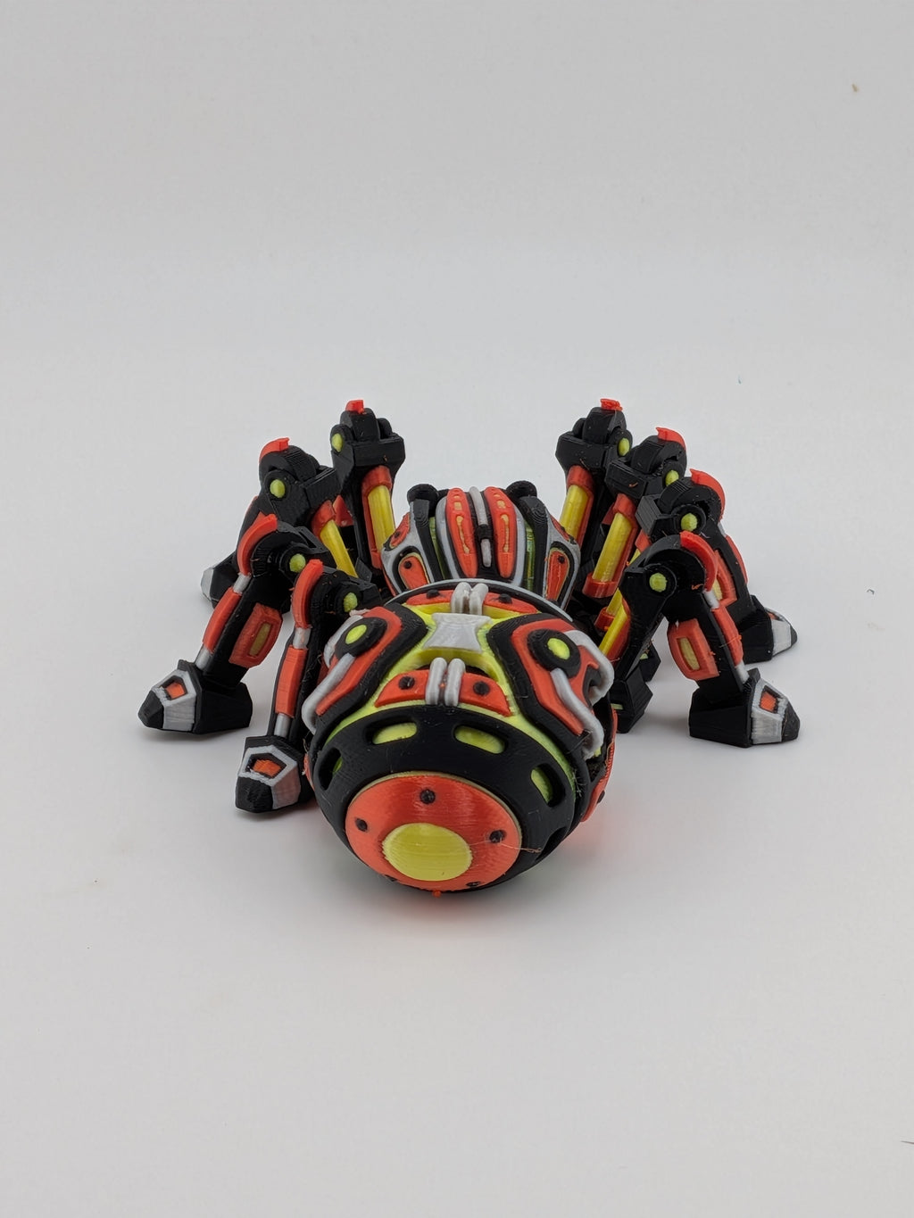 Articulated Cyber Spider Mech Robot 3D Printed Sci-Fi Flexi Toy