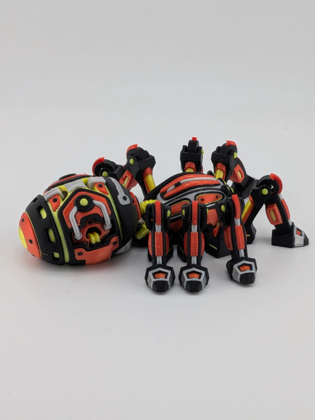 Articulated Cyber Spider Mech Robot 3D Printed Sci-Fi Flexi Toy