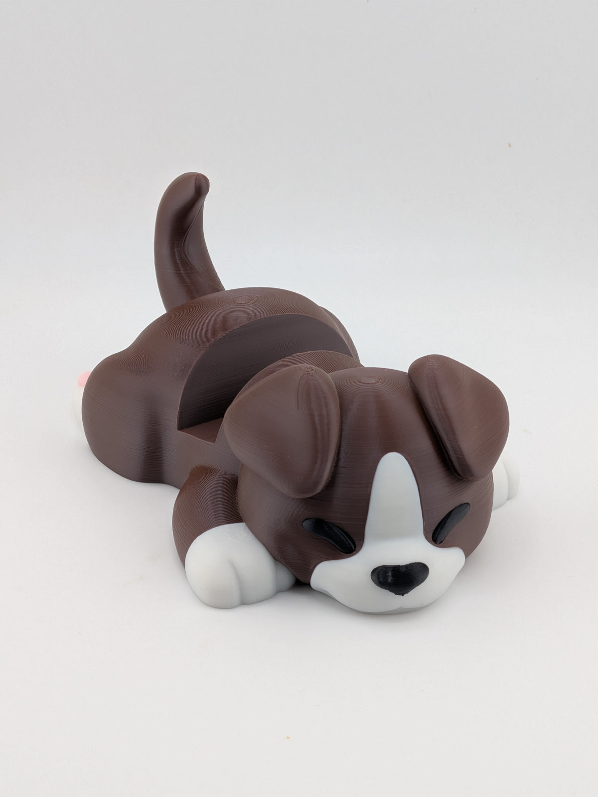 Dog Phone Holder Desk Pet Stand Cute Smartphone Dock Fit