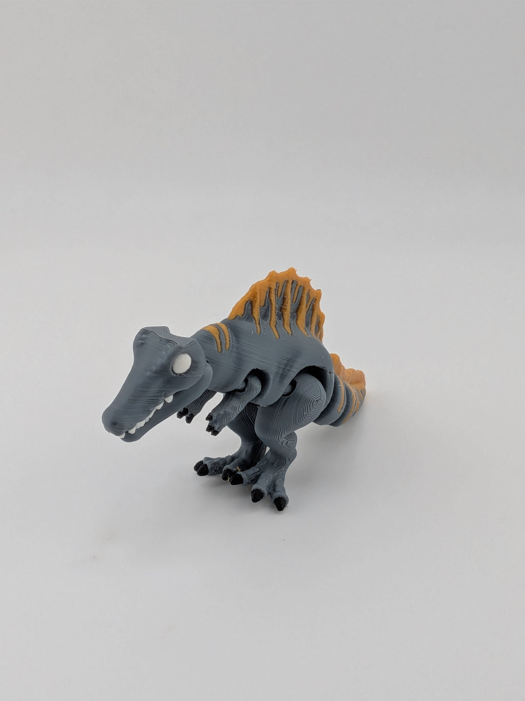 Mini Flexi Spinosaurus Dinosaur Articulated Fidget Figurine 4 Inch
