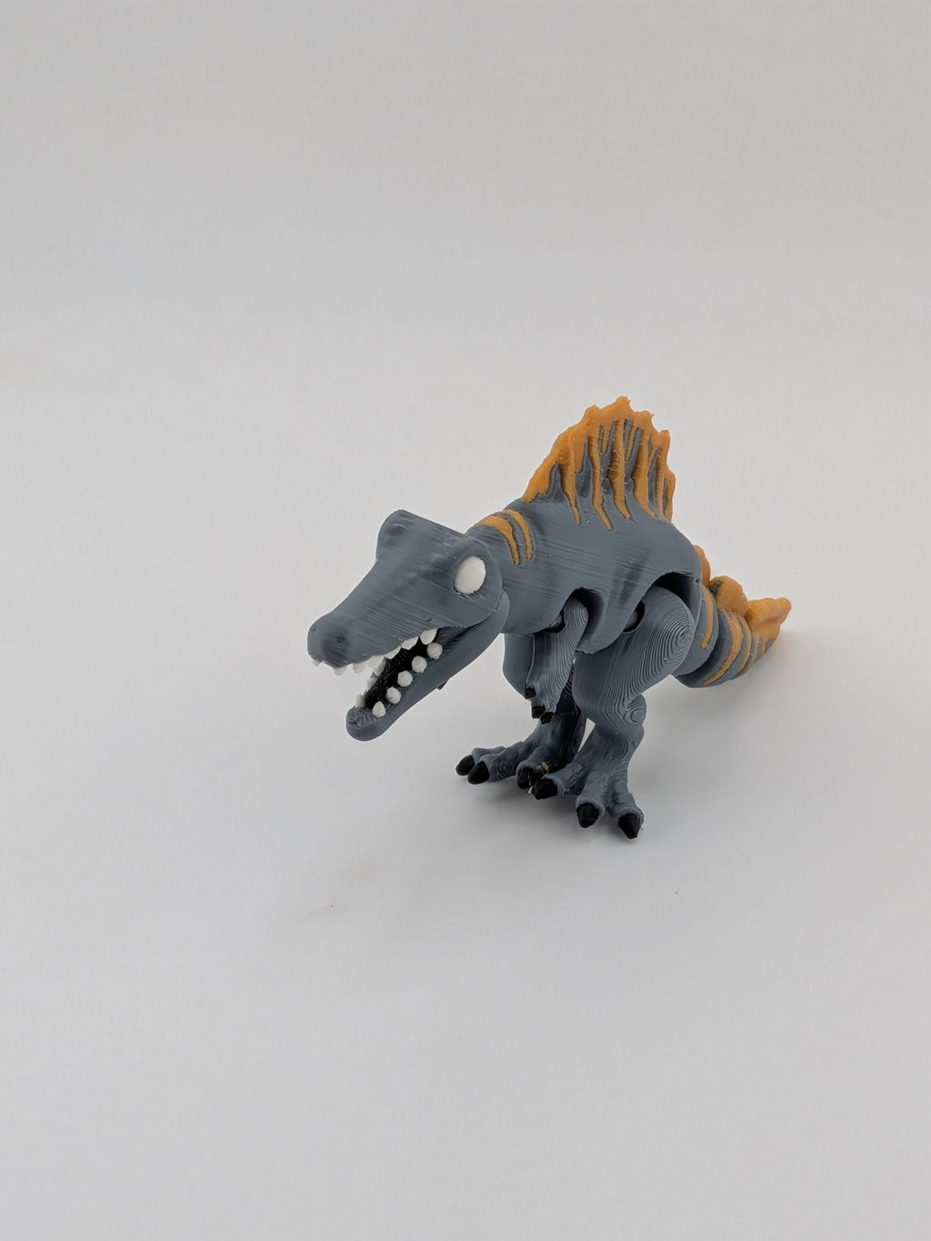 Mini Flexi Spinosaurus Dinosaur Articulated Fidget Figurine 4 Inch