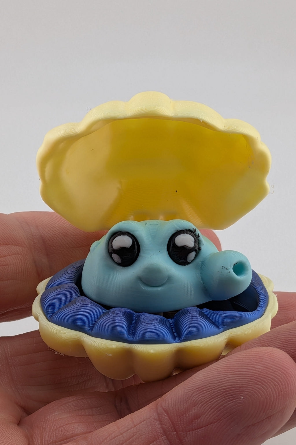 Oyster Clam Fidget Clicker Mechanical Keyboard Switch Tactile Toy