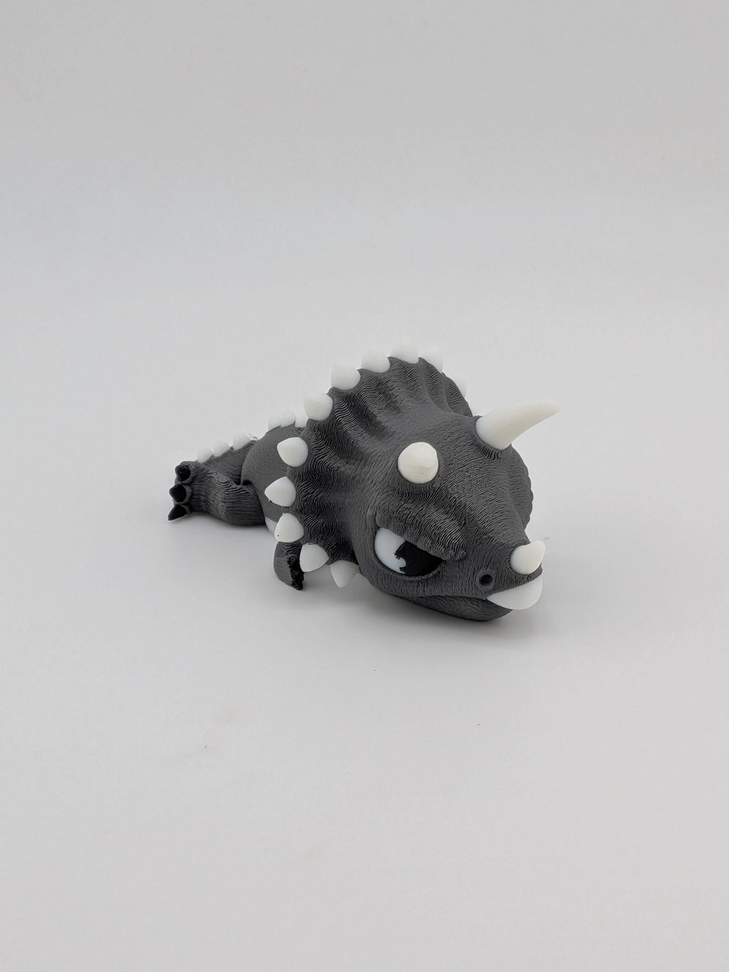 Snap Bite Articulated Animal Fidget Toy Shark Dragon Triceratops Clip
