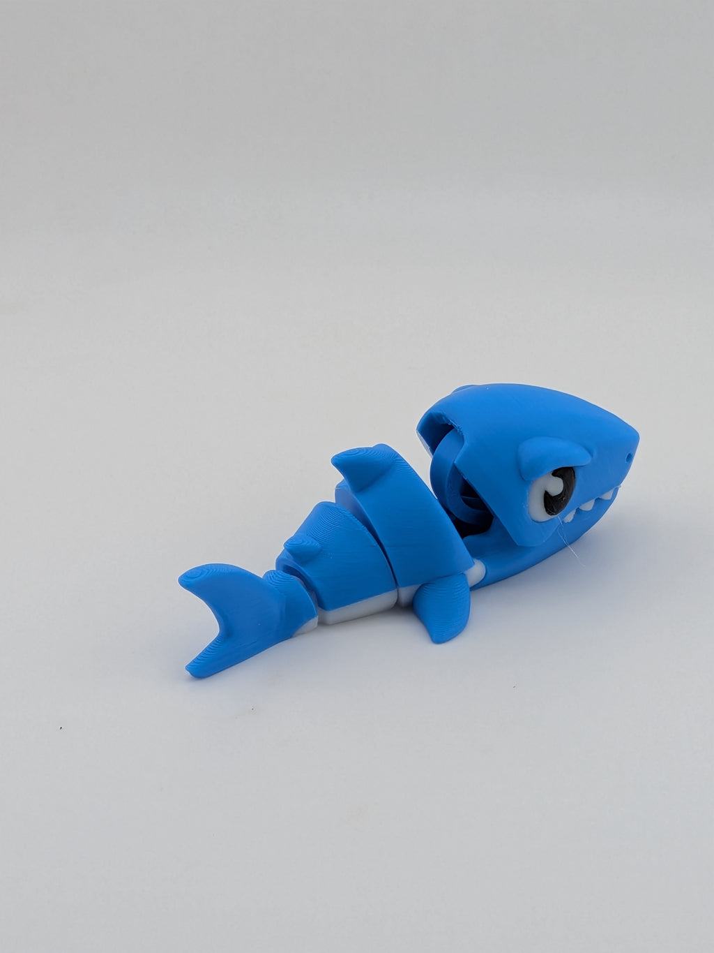 Snap Bite Articulated Animal Fidget Toy Shark Dragon Triceratops Clip