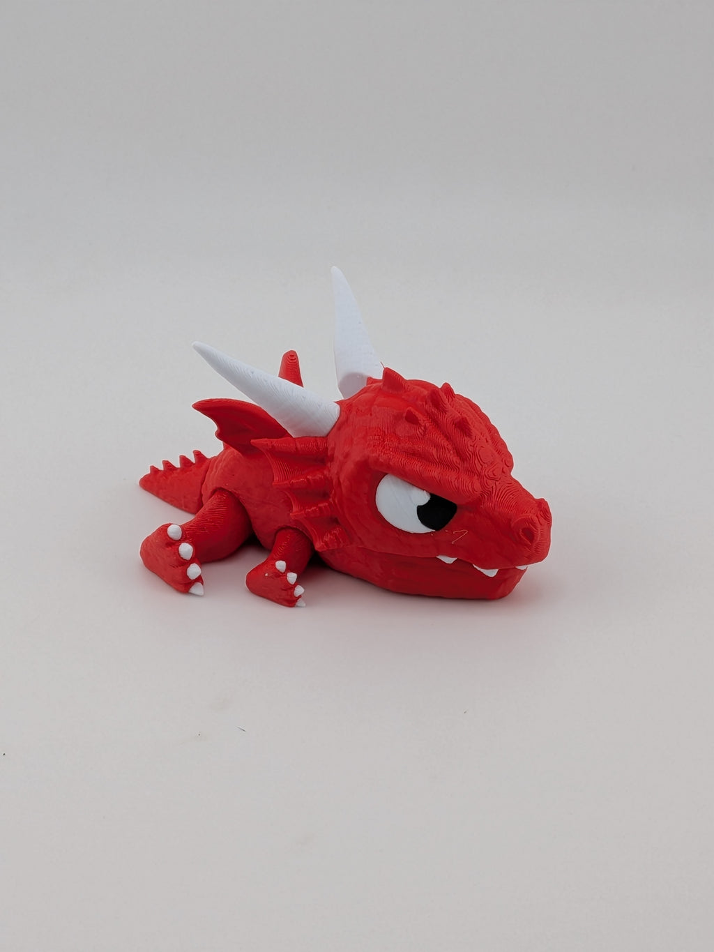 Snap Bite Articulated Animal Fidget Toy Shark Dragon Triceratops Clip