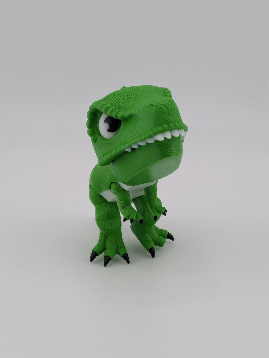 Snap Bite Articulated Animal Fidget Toy Shark Dragon Triceratops Clip