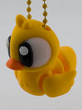 Flexi Duck Keychain Fidget Toy 3D Printed Articulated Bag Charm