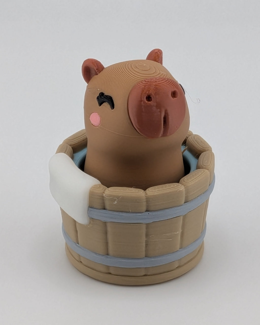 Capybara Hot Springs Fidget Clicker Mechanical Keyboard Switch Desk Toy