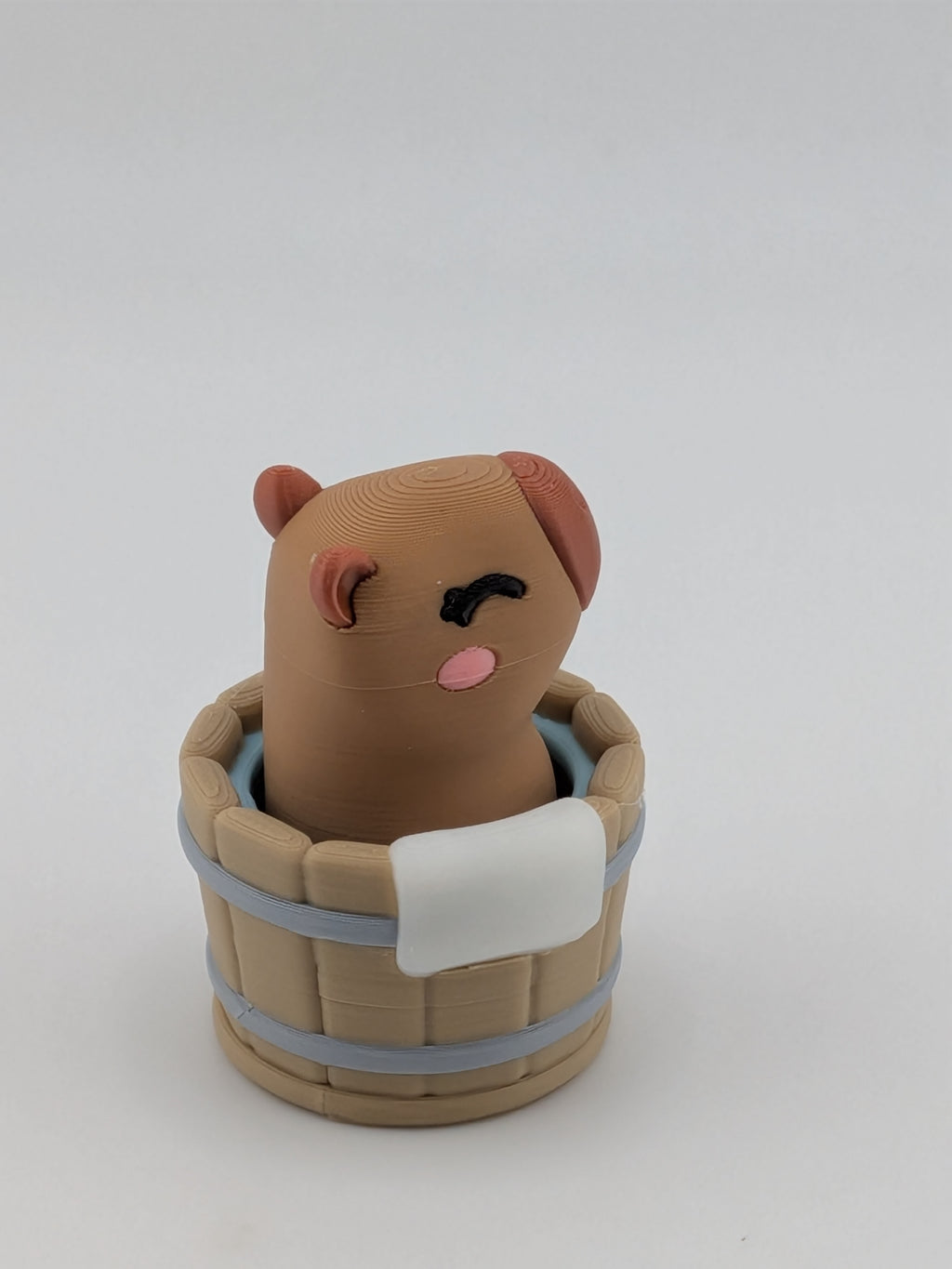 Capybara Hot Springs Fidget Clicker Mechanical Keyboard Switch Desk Toy