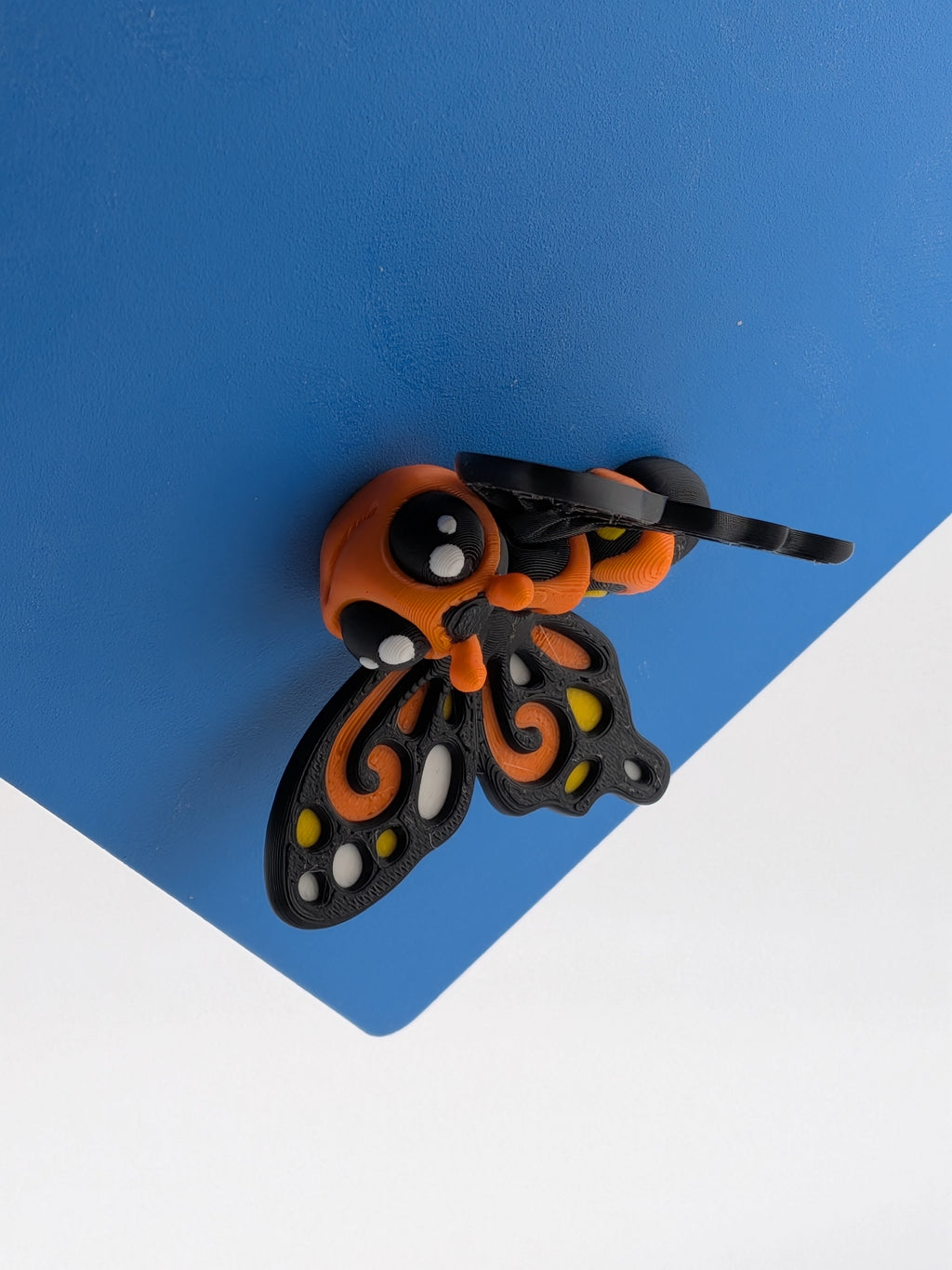 Magnetic Moving Wing Butterfly Fidget 3D Printed Refrigerator Magnet Decor