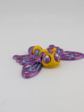 Magnetic Moving Wing Butterfly Fidget 3D Printed Refrigerator Magnet Decor