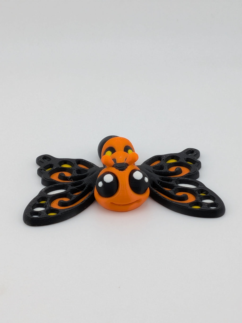 Magnetic Moving Wing Butterfly Fidget 3D Printed Refrigerator Magnet Decor
