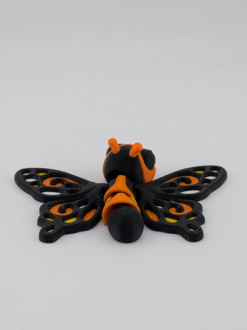 Magnetic Moving Wing Butterfly Fidget 3D Printed Refrigerator Magnet Decor