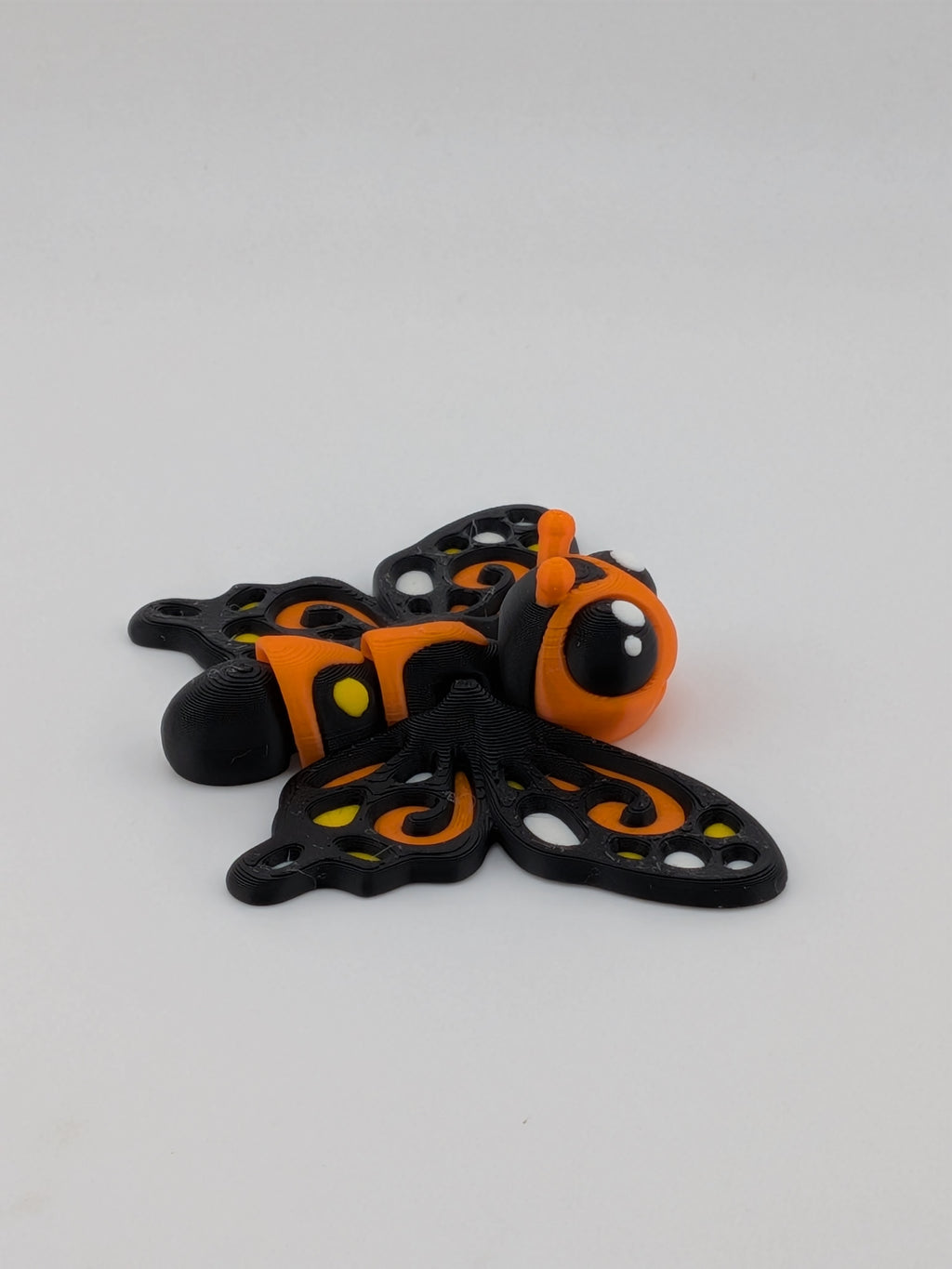 Magnetic Moving Wing Butterfly Fidget 3D Printed Refrigerator Magnet Decor