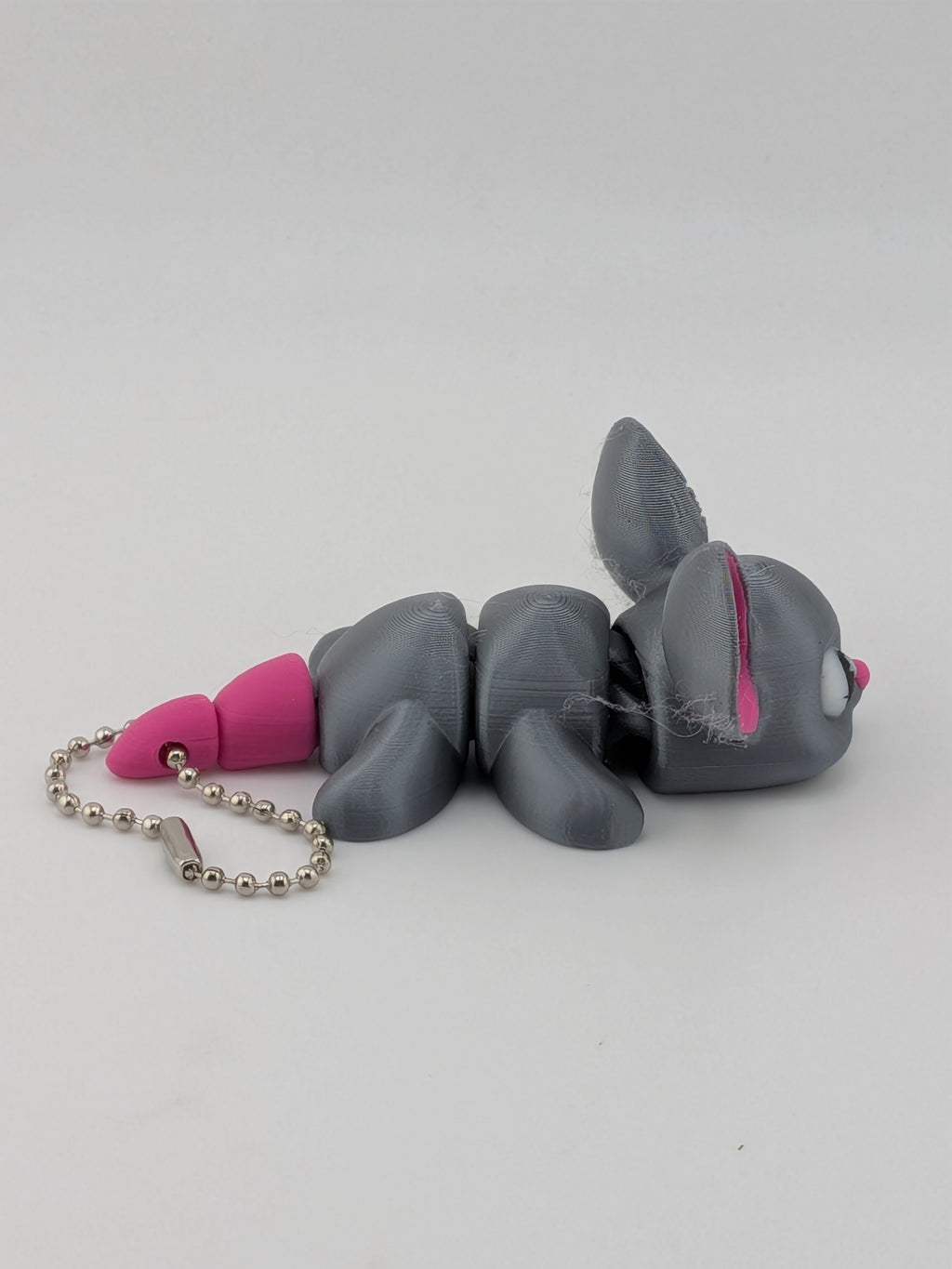 Big Ear Mouse Keychain Fidget Toy 3D Printed Articulated Cute Bag Charm