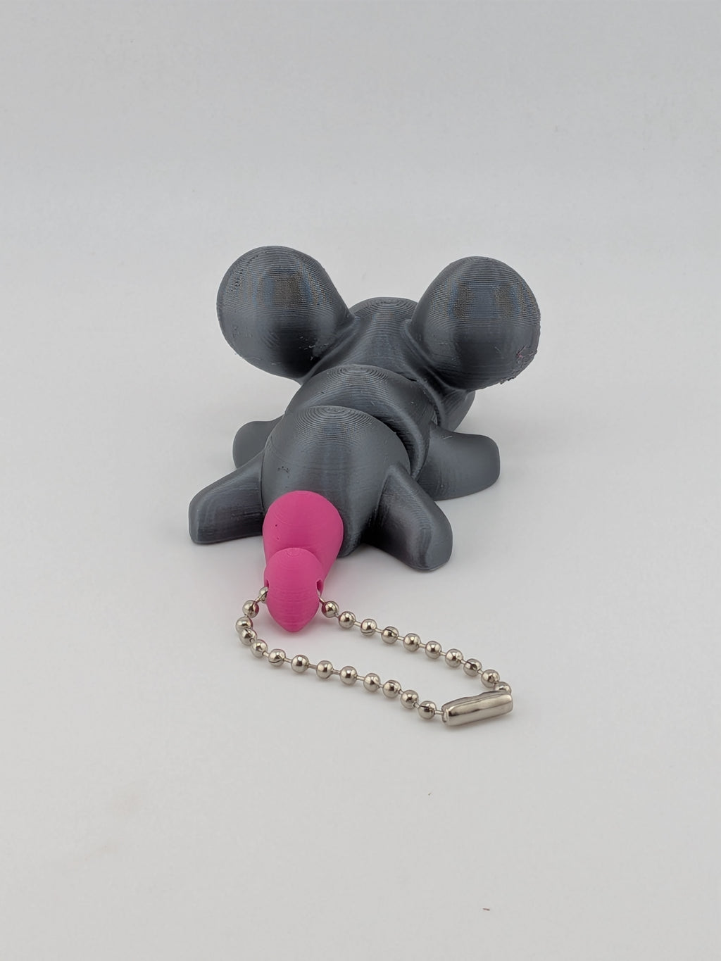 Big Ear Mouse Keychain Fidget Toy 3D Printed Articulated Cute Bag Charm