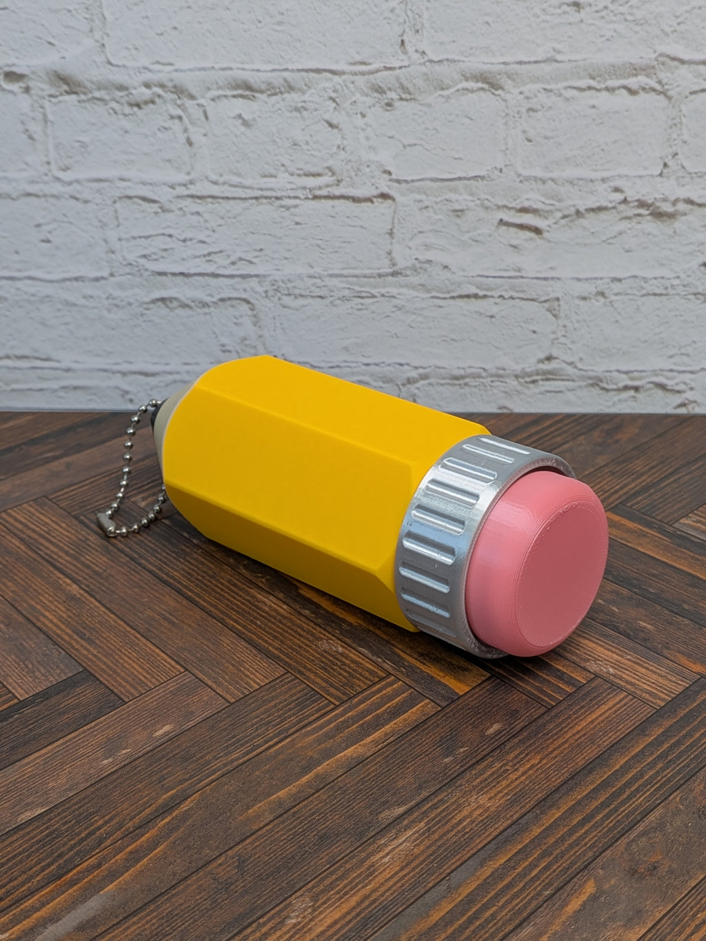 Giant Pencil Keychain Storage Container Mechanical Keyboard Clicker Fidget