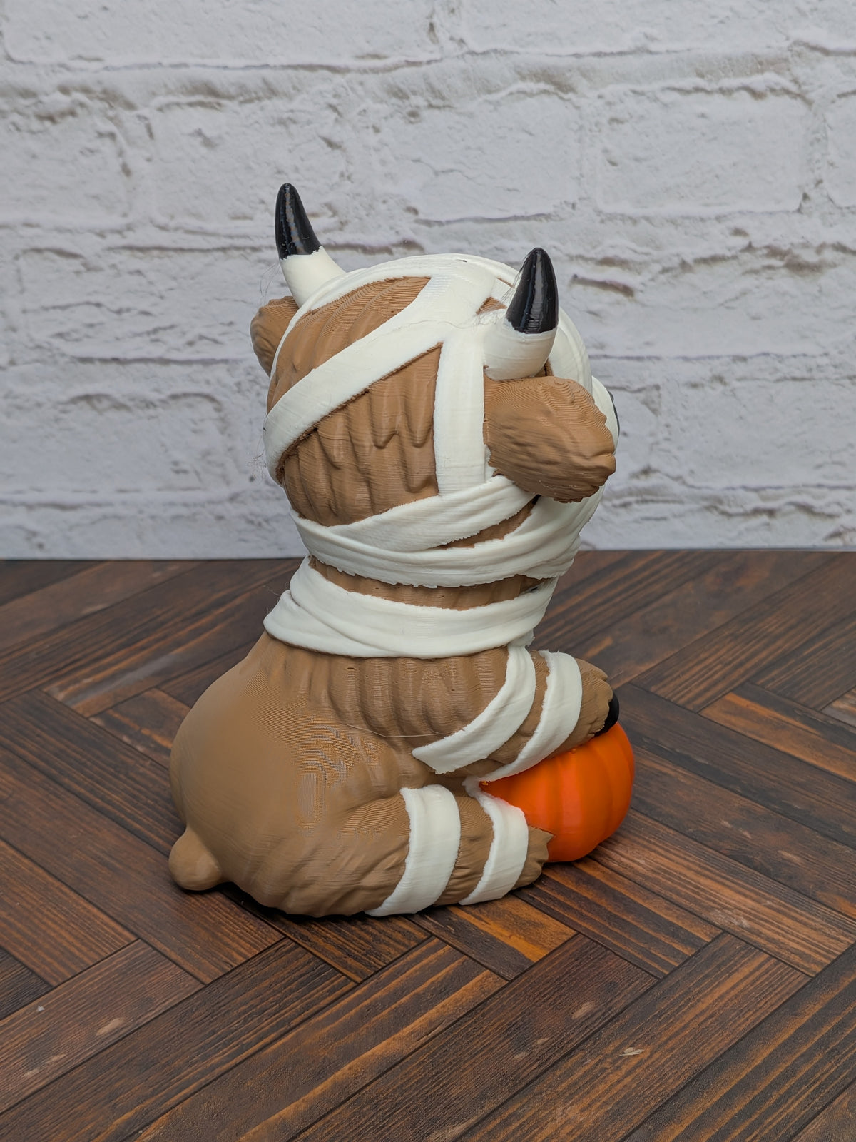 Udderly Dead Highland Cow Figurines 3D Printed Halloween Herd Ghost Mummy Bat Zombie Decor