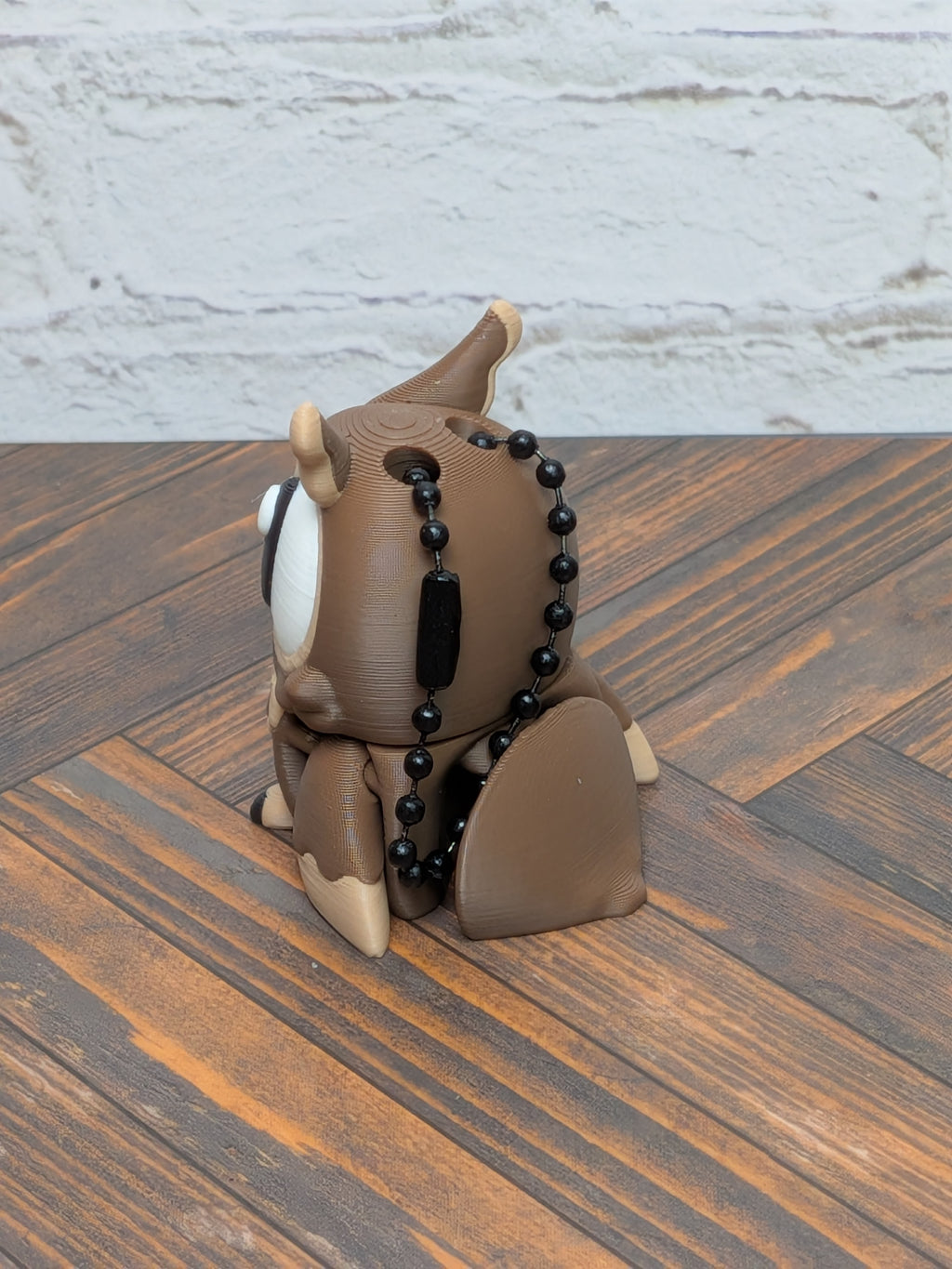 Articulated Owl Keychain Buddy 3D Printed Moveable Wings & Swivel Head Desk Toy