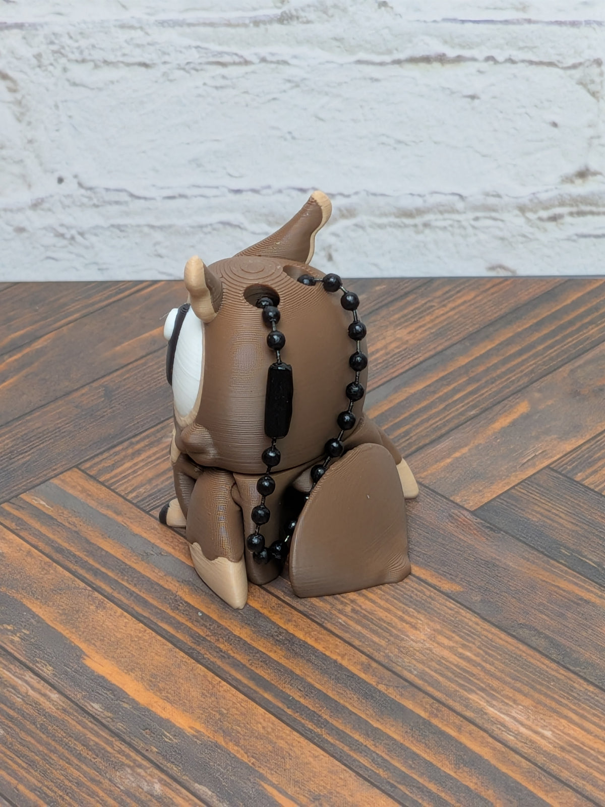 Articulated Owl Keychain Buddy 3D Printed Moveable Wings & Swivel Head Desk Toy