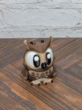 Articulated Owl Keychain Buddy 3D Printed Moveable Wings & Swivel Head Desk Toy