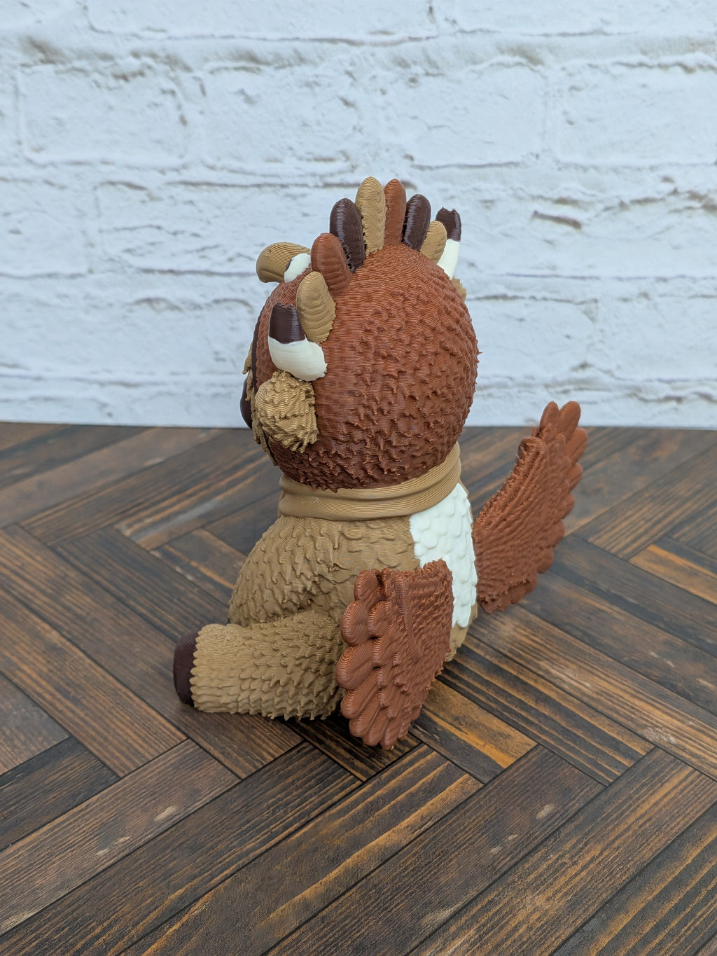 Udderly Thankful Highland Cow Figurines 3D Printed Thanksgiving Turkey & Pumpkin Pie Fall Decor