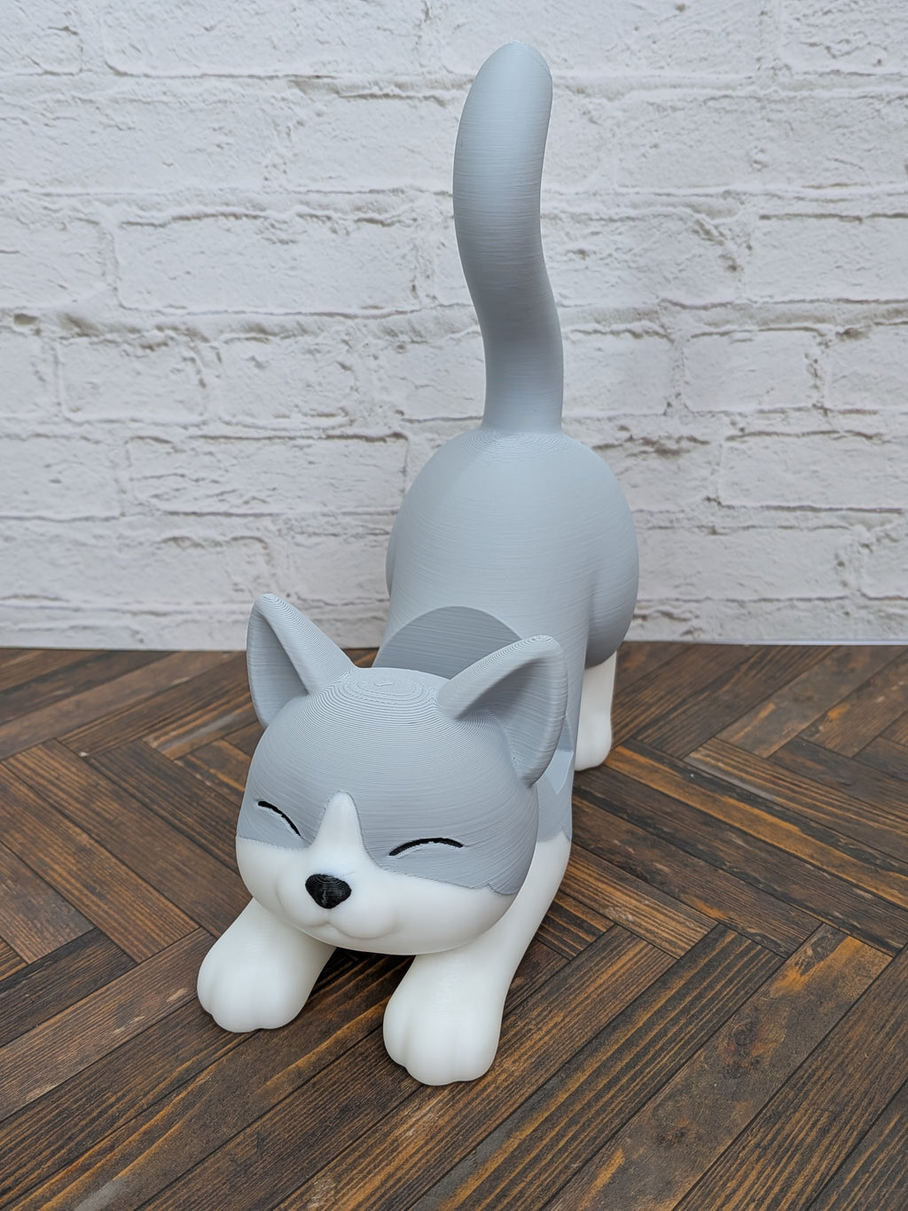 Stretching Kitty Phone Holder Cute Cat Desk Pet Smartphone Cradle XL Fit