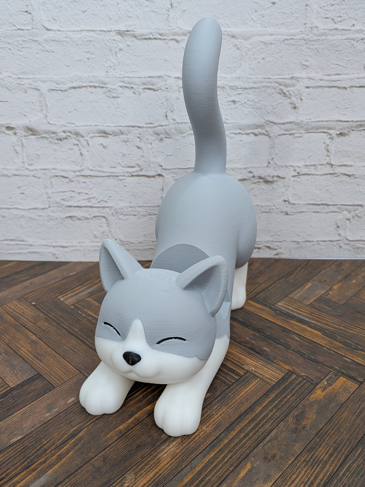 Stretching Kitty Phone Holder Cute Cat Desk Pet Smartphone Cradle XL Fit