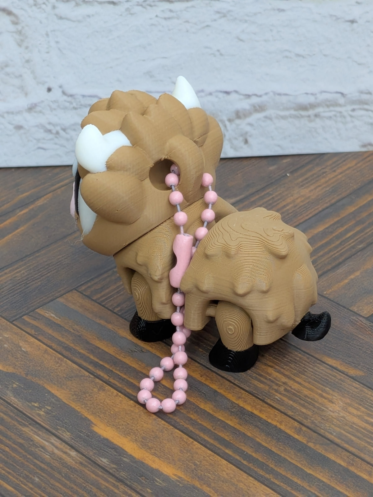 Cow Keychain Buddy 3D Printed Highland & Spotted Dairy Calf Backpack Charm Desk Toy
