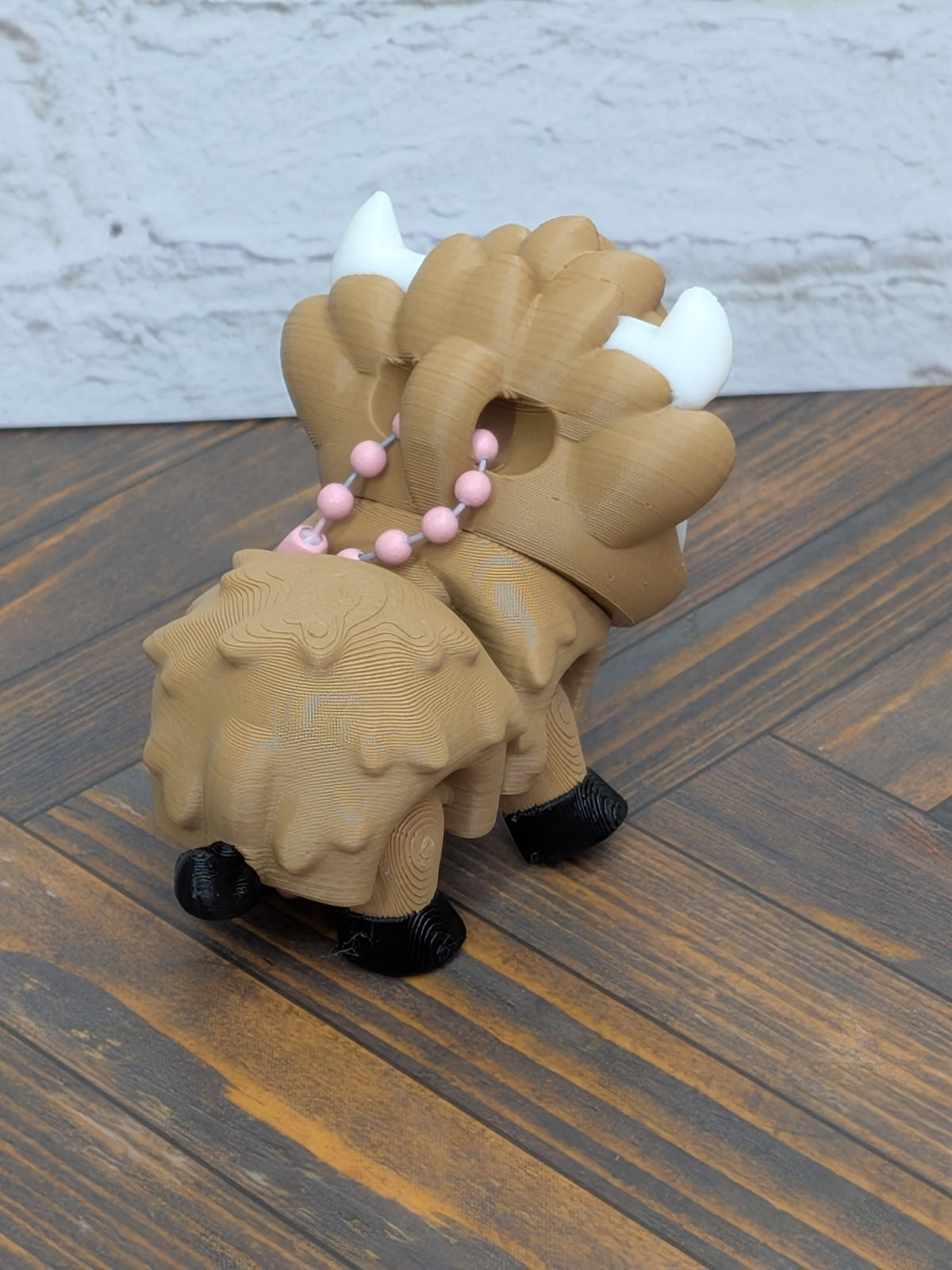 Cow Keychain Buddy 3D Printed Highland & Spotted Dairy Calf Backpack Charm Desk Toy