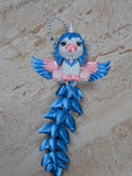 Flexi Alicorn Keychain Buddy 3D Printed Winged Unicorn Pegasus Fidget Backpack Charm