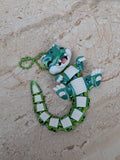 Flexi Croc Keychain Buddy 3D Printed Articulated Alligator Backpack Charm Fidget Toy