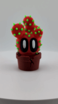 Bloblab Plant Series – Prickly Pear Pet (UV Reactive PLA)