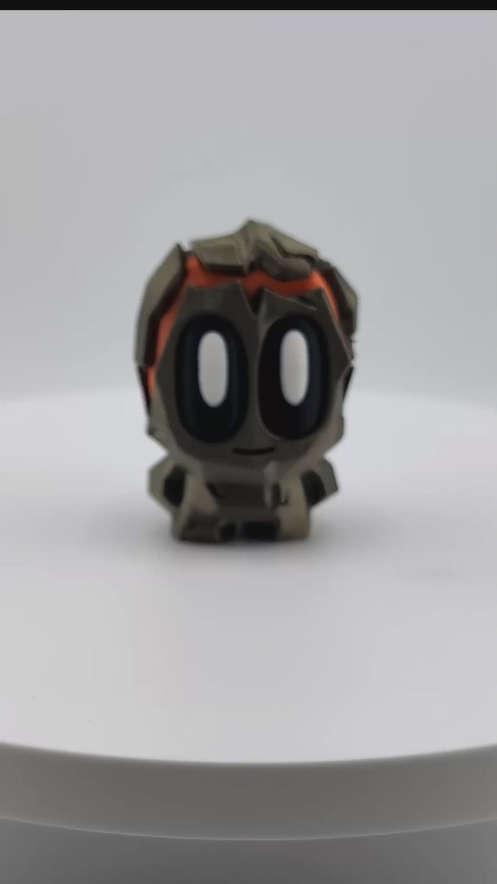 Bloblab Prehistoric Series – Lava Rock Pet (Silk Bronze PLA)