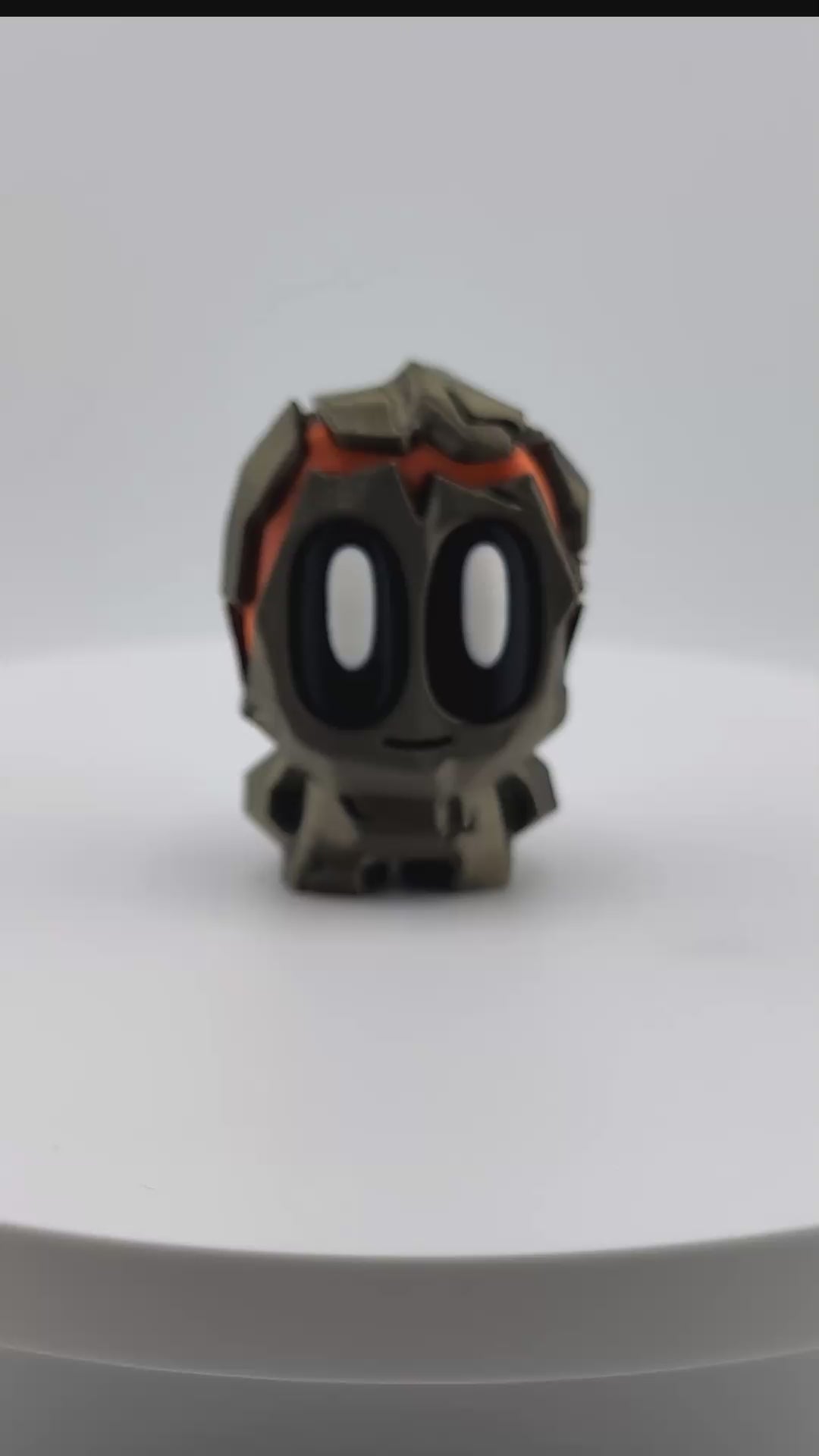 Bloblab Prehistoric Series – Lava Rock Pet (Silk Bronze PLA)