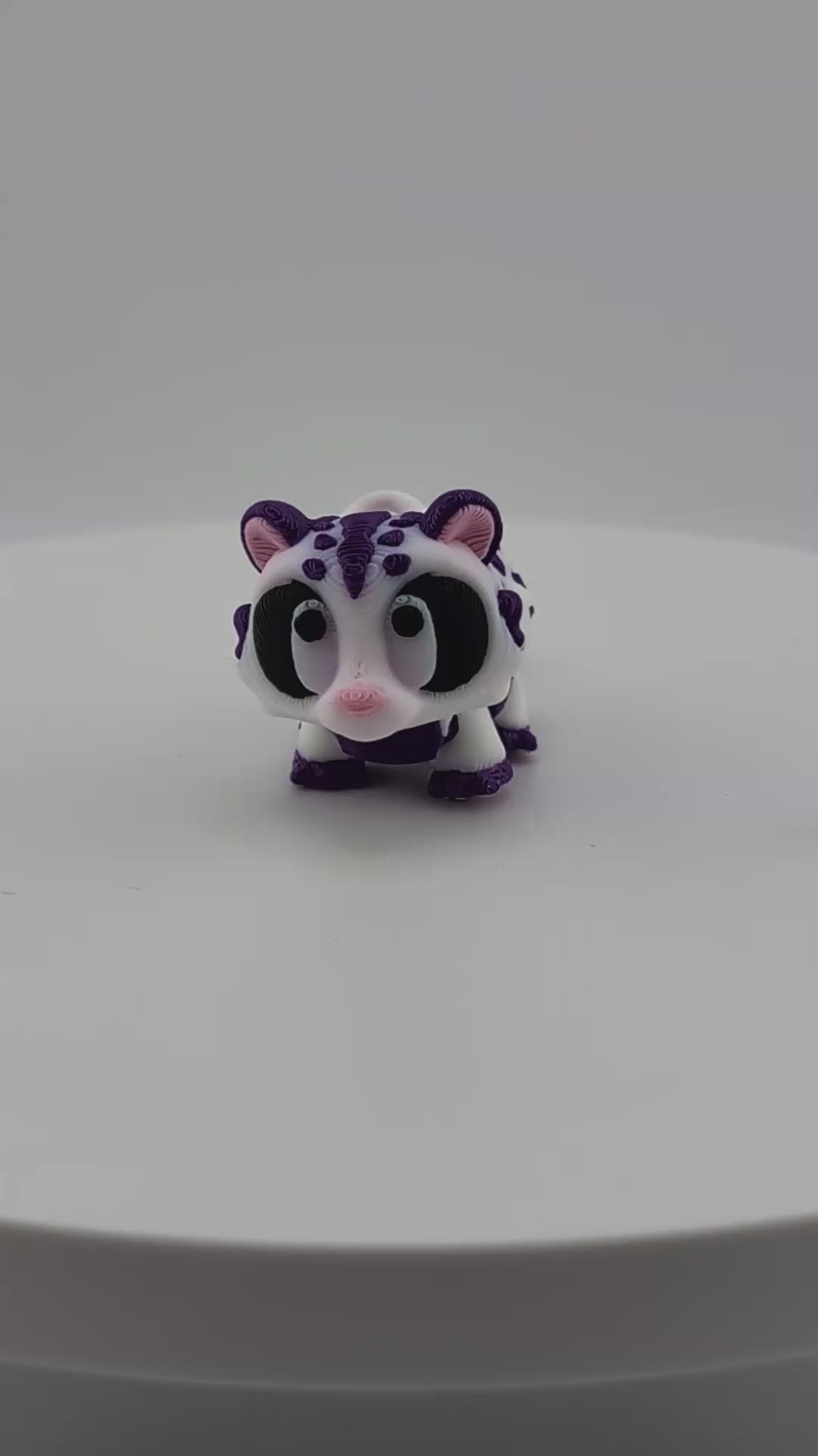 Mini Flexi Tiger Keychain  Fidget Toy for All Ages