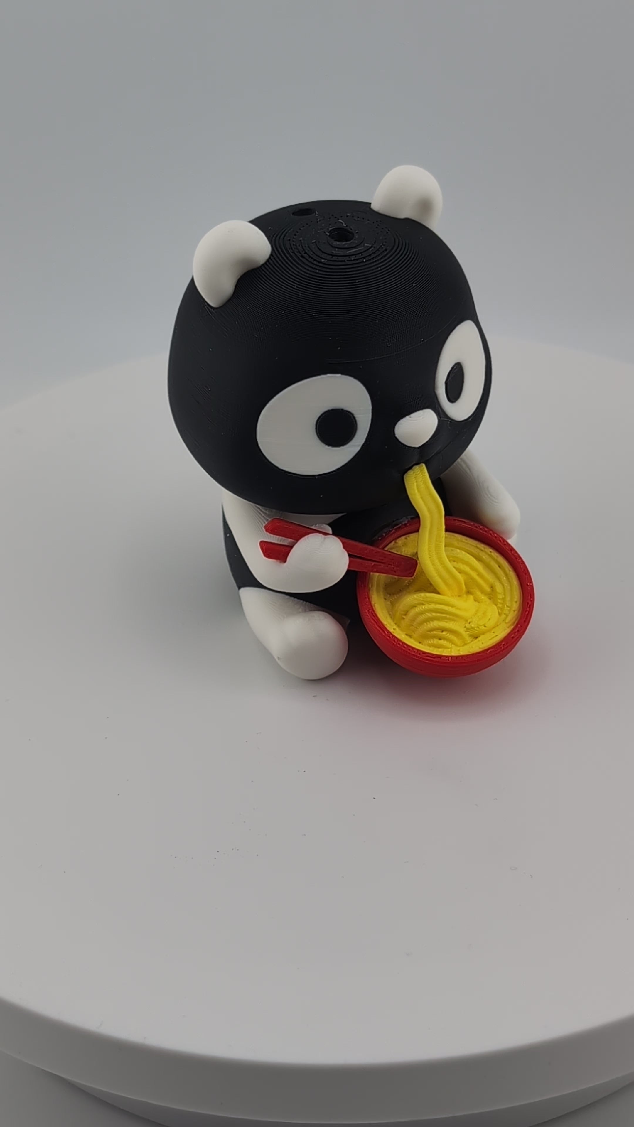Panda Ramen Keychain – Slurp-Sized Cuteness!