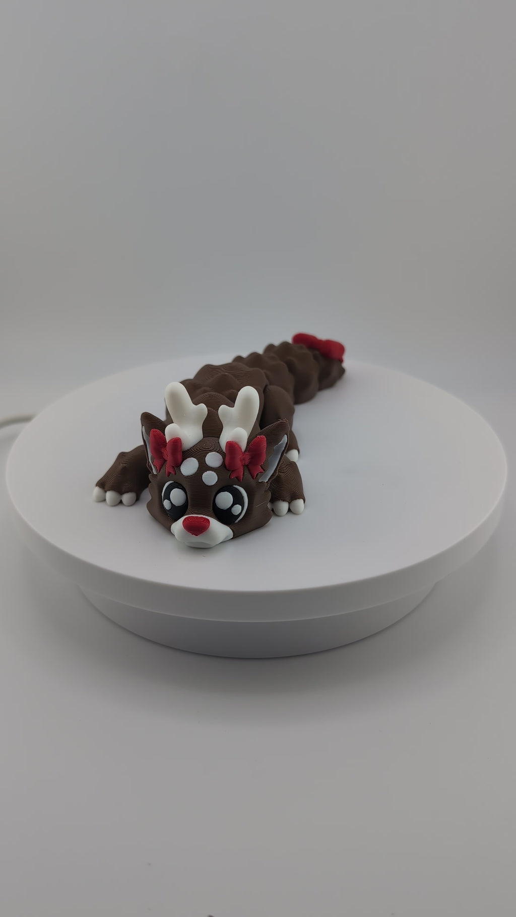 Whimsical Mini Reindeer Dragon – Articulated Fidget Toy for Kids & Adults