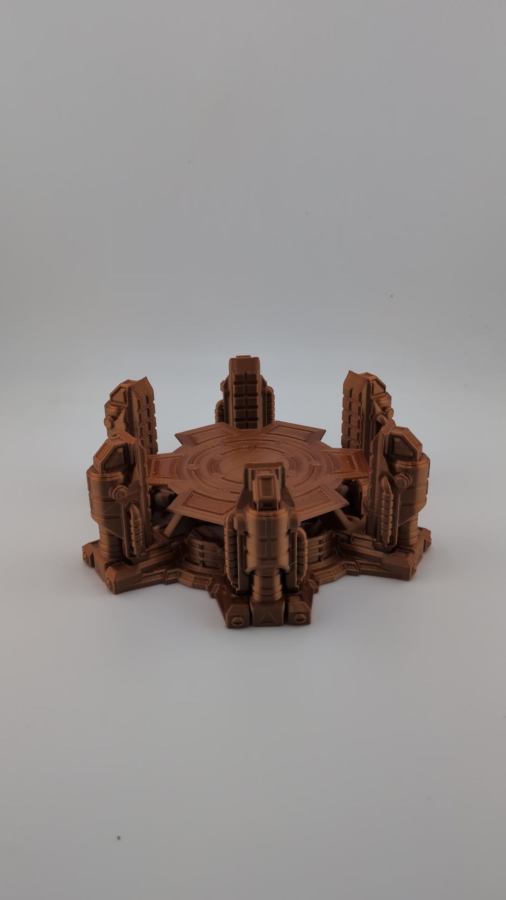 HEX-GRIP Self-Adjusting Coaster Kinetic Sci-Fi Mech Drink Holder