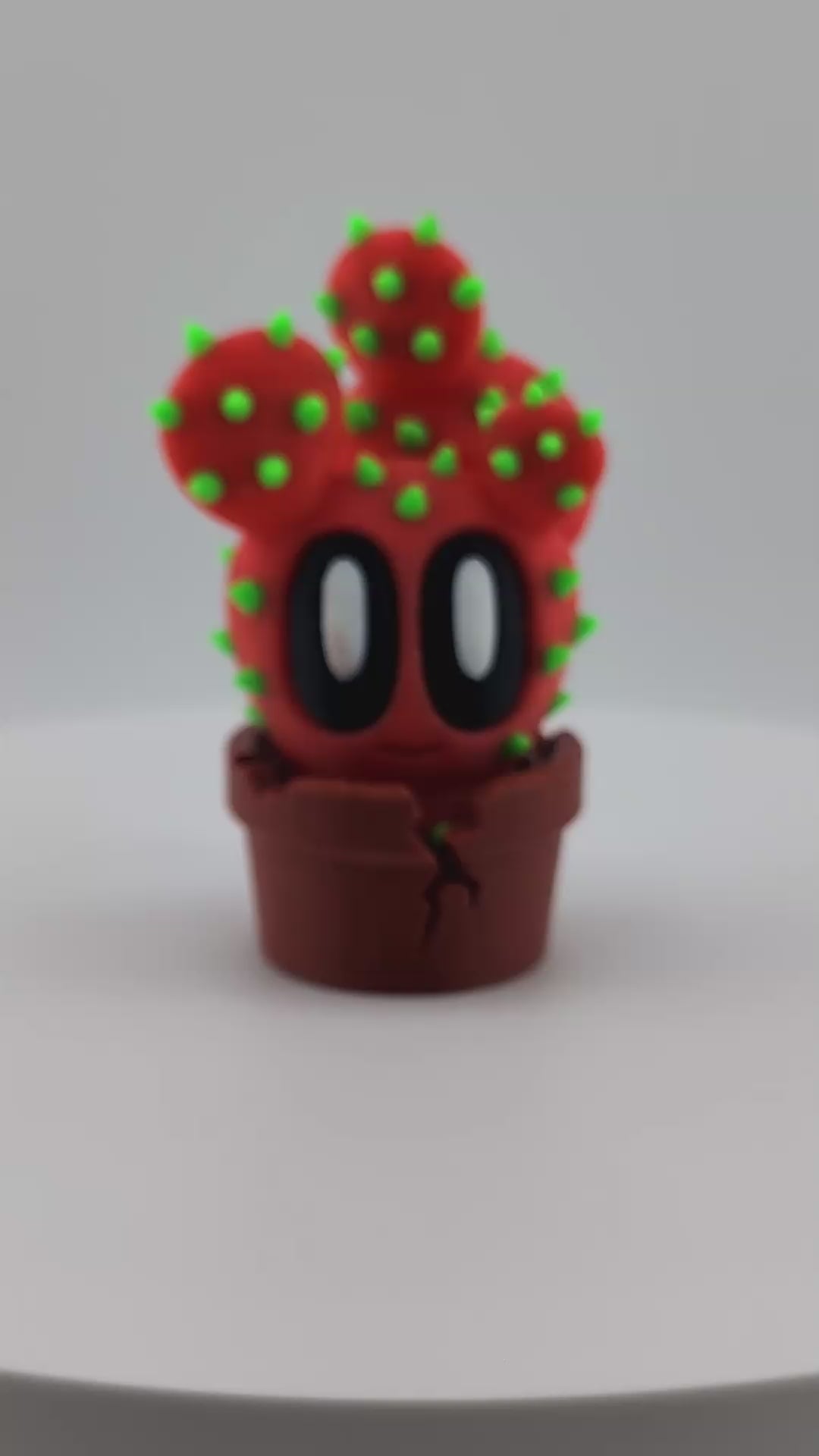 Bloblab Plant Series – Prickly Pear Pet (UV Reactive PLA)