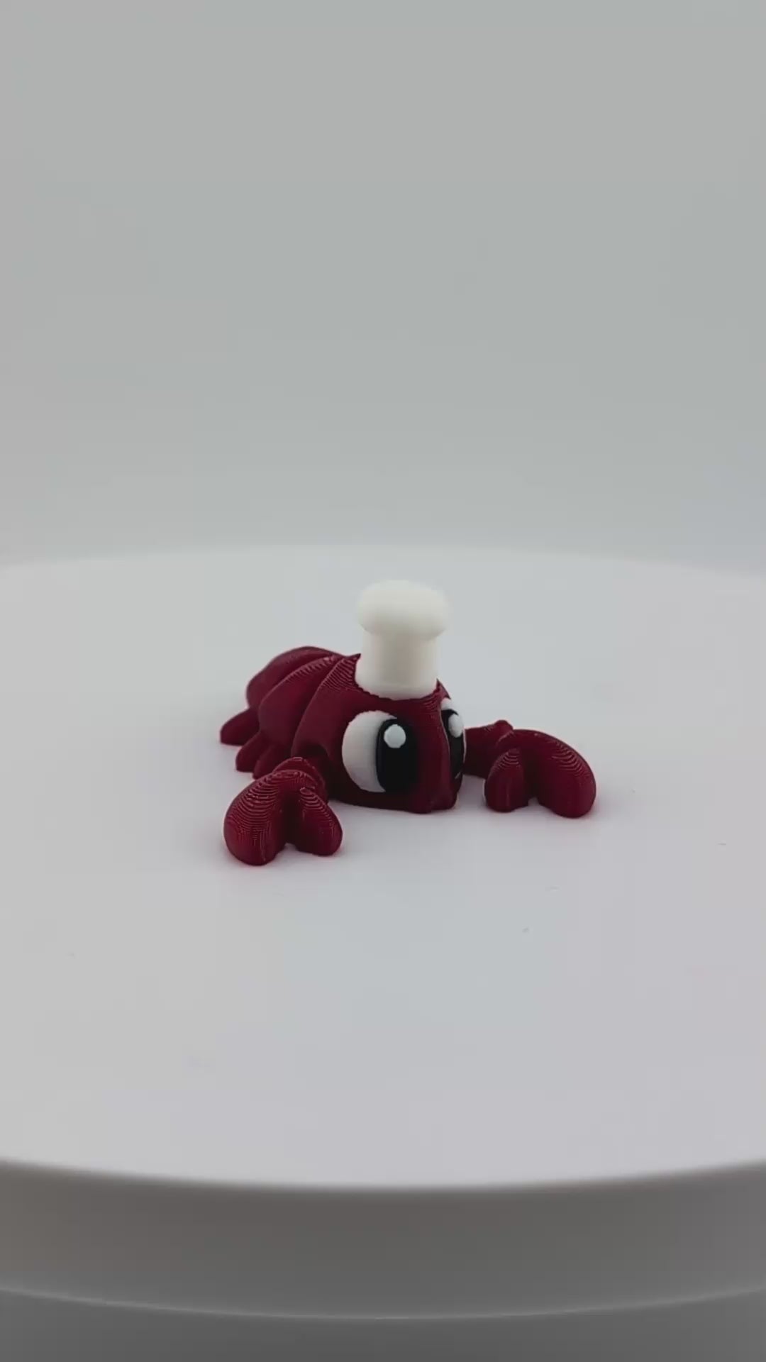 Flexi Mini Lobster Chef – Articulating Fidget Toy